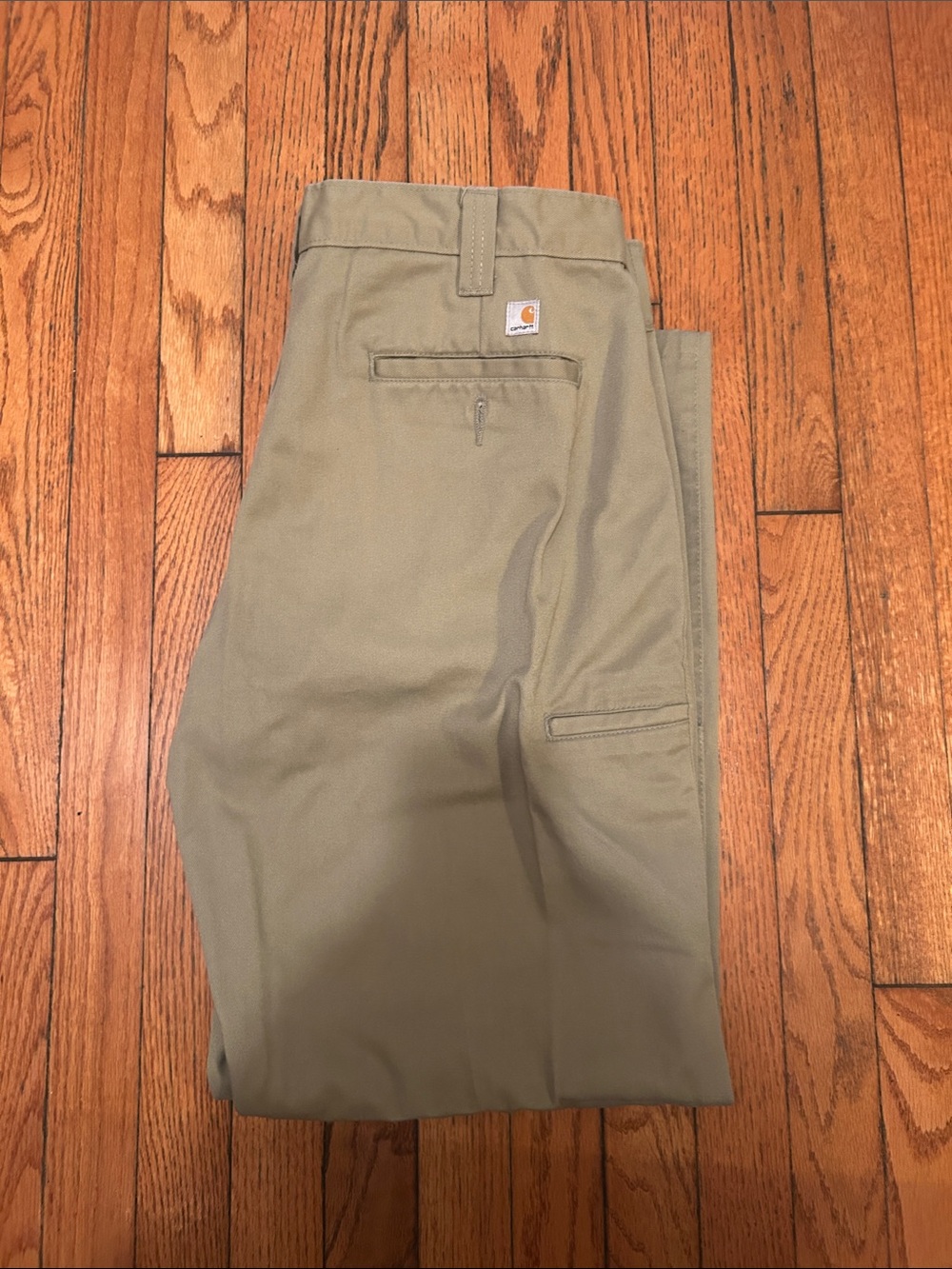 Carhartt Men’s Cargo Work Pants - Olive/Tan